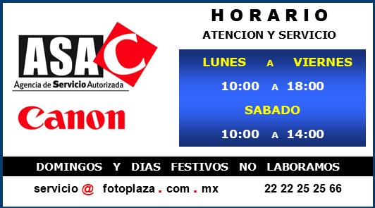 Horario Fotoplaza